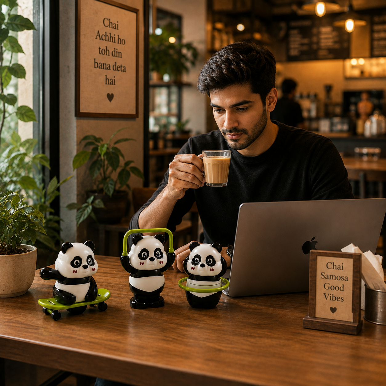 GOOFS™ | The Wobbly Panda Trio