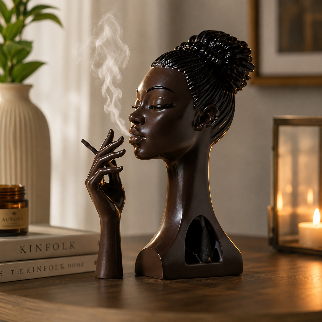 MS. HAZE™ | Sculptural Smoke Incense Burner